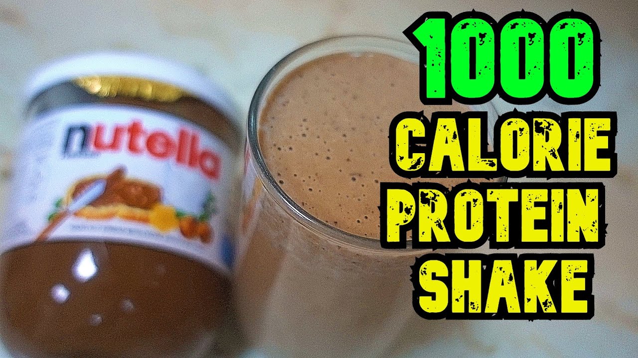 High calorie protein shakes
