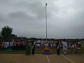 Flag Hoisting Ceremony by Chief Guest Lion Gunvant Gajera
