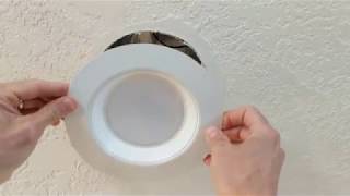 HOW TO REMOVE AND REPLACE A RECESSED LED CEILING LIGHT screenshot 5
