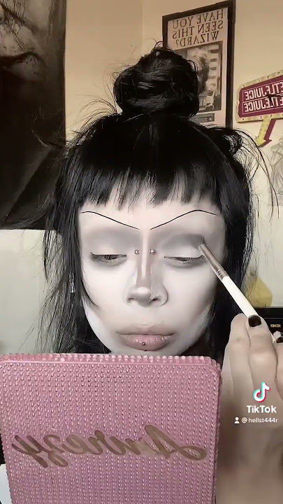 The black metal corpse makeup tutorial 