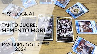 First Look at Tanto Cuore: Memento Mori by Japanese Games - PAX Unplugged 2024