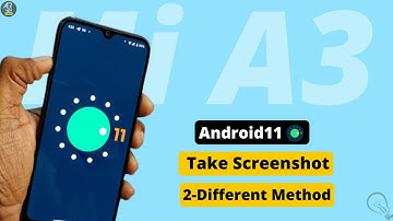 Mi A3 - How To Take Screenshot in 2 Different Method | Mi A3 Me Screenshot Kaise Lete hai