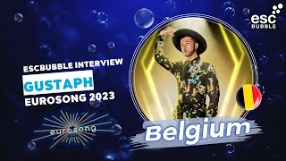 Gustaph Because of You lyrics - Belgium Eurovision 2023