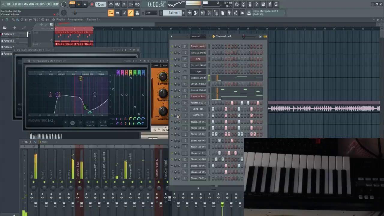 [FL Studio] Hard Techno music LIVE