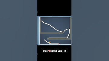 Brain it on level 16 || #shorts #gaming
