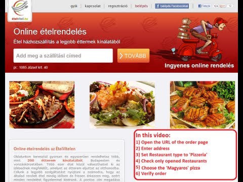 How to Order Pizza via Selenium/WebDriver?