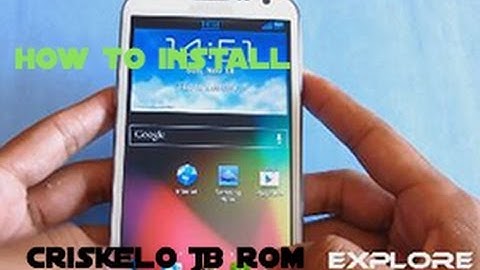 How To Install - Criskelo Jelly Bean ROM (AOSP Themed) : Galaxy Note 2 GT-N7100