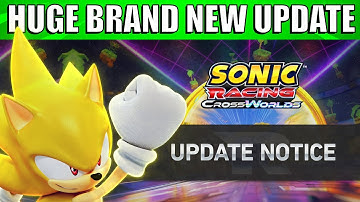 Sega brengt verrassende nieuwe update 1.2.0 uit voor Sonic Racing CrossWorlds