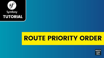 Symfony tutorial - How to alter route priority order