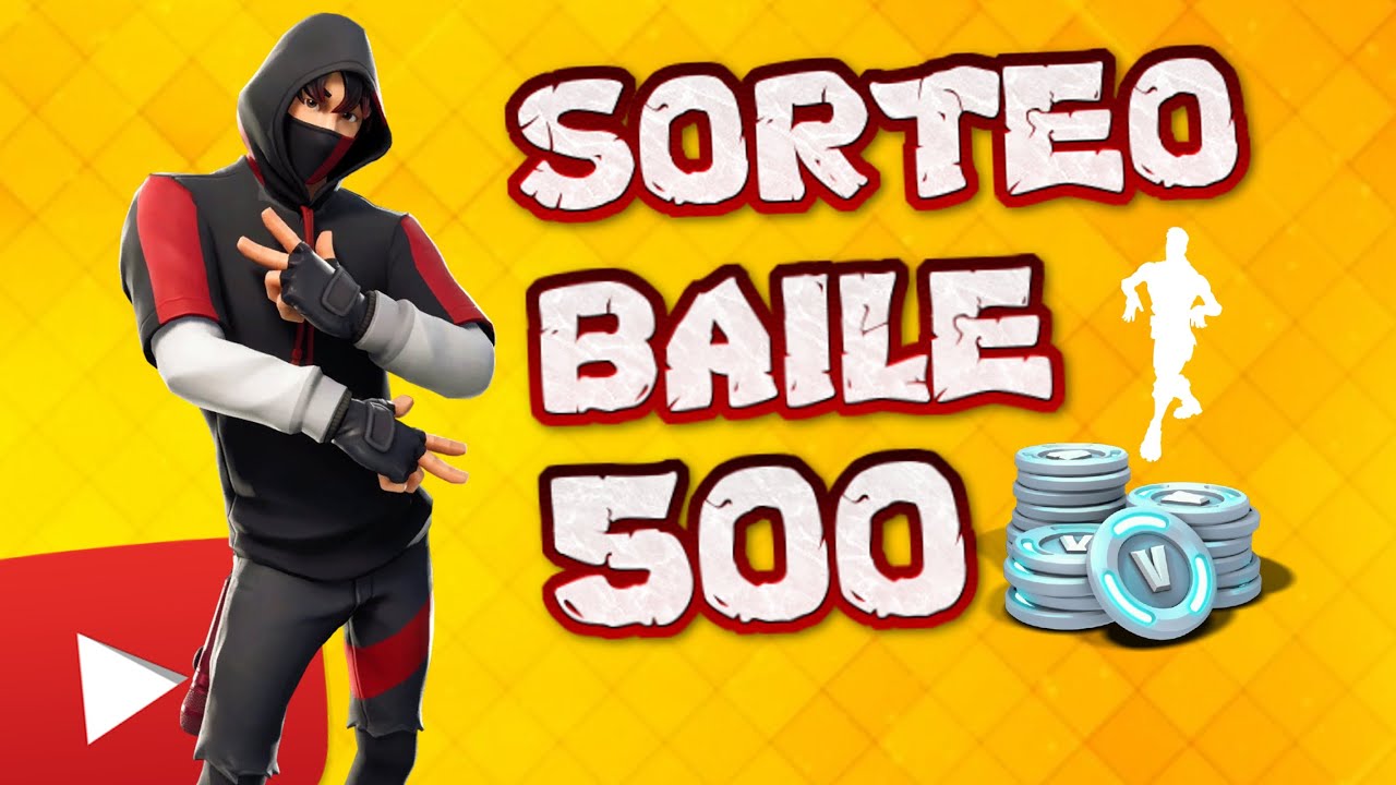 🎉 NUEVO SORTEO | Sorteo de un baile de 500 PaVos. | Fortnite.
