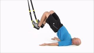 TRX Bridge to Hamstring Curl at Hooked on Fitness