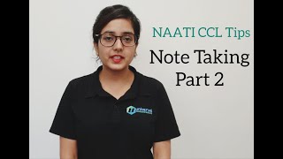 NAATI CCL Practice Material: Note Taking Part -2