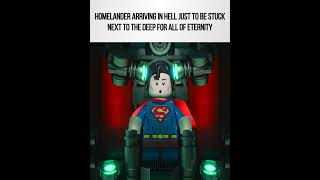 I beat Homelander rather just crumble to dust and blow away ✌️ || #thelegomovie #theboys