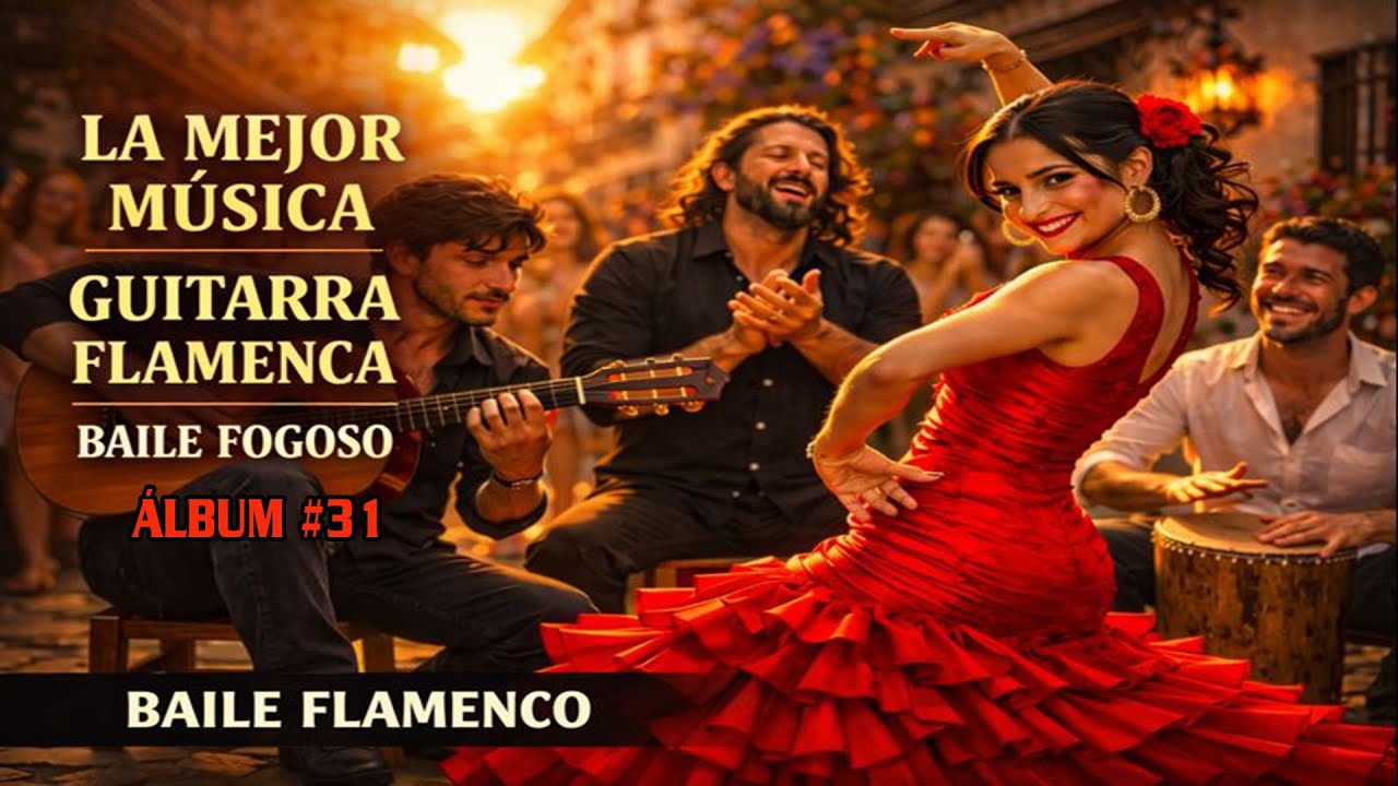 Colección de la mejor música de guitarra flamenca N.º 31 | Baile Flamenco Español Apasionado