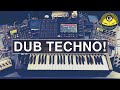 Dub techno live jam with hardware only  feb 20 2021