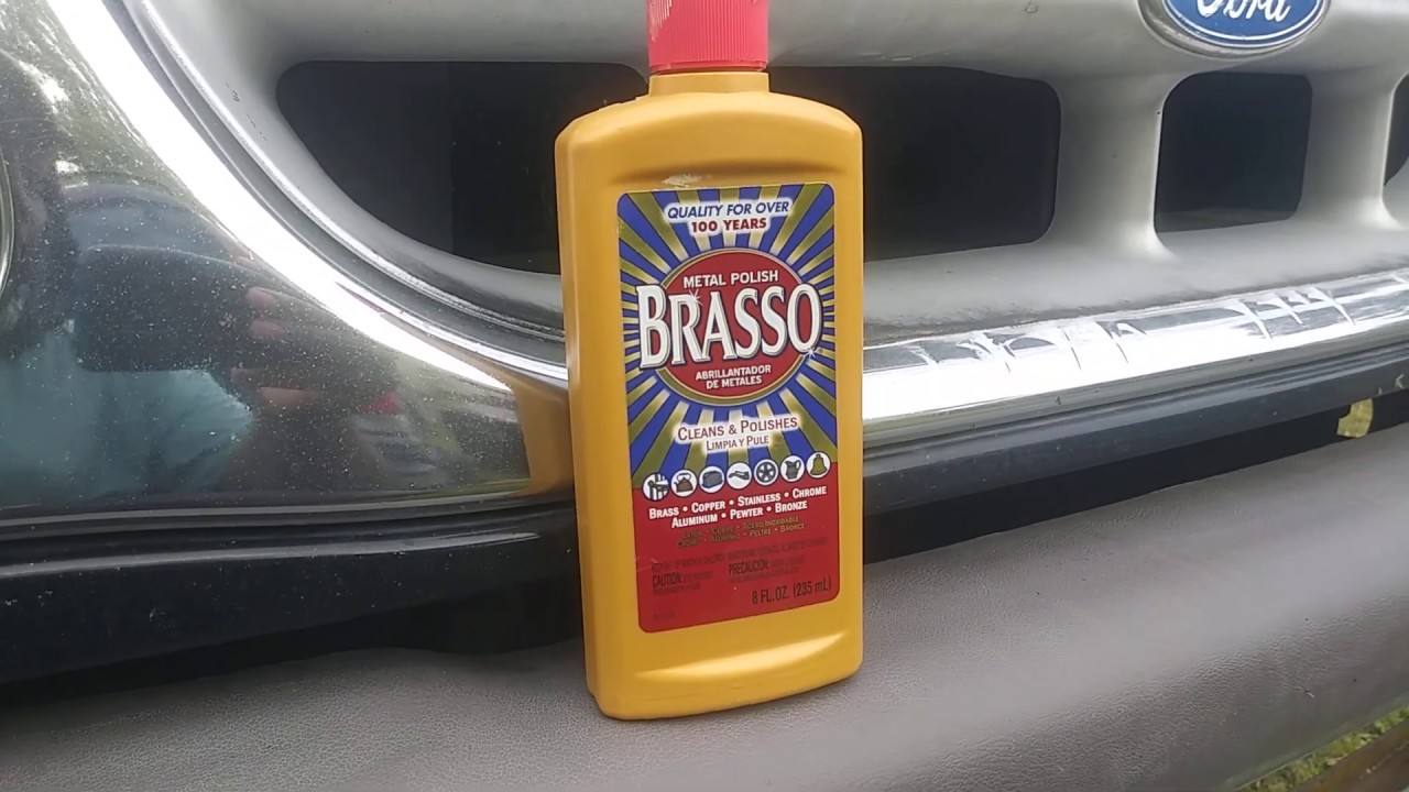 Brasso metal polish will it clean headlights like new 😆 lol YouTube