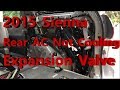 2015 Toyota Sienna Rear AC Not Cooling Due to Expansion Valve Stuck Closed