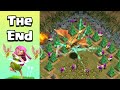 Defeating Giant Dragon | The End of Super Archer Walk | Clash of Clans