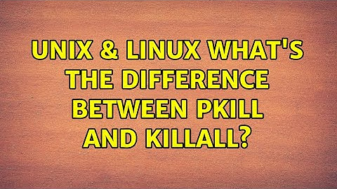 Unix & Linux: What