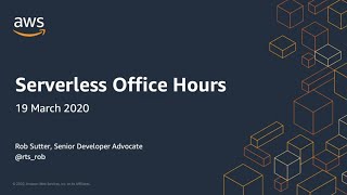 Serverless Office Hours - Item-level Permissions in Amazon DynamoDB