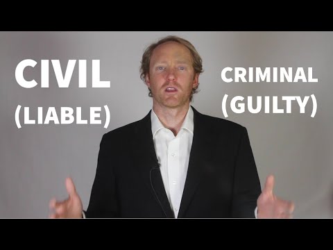 Explained: Civil Law vs Criminal Law