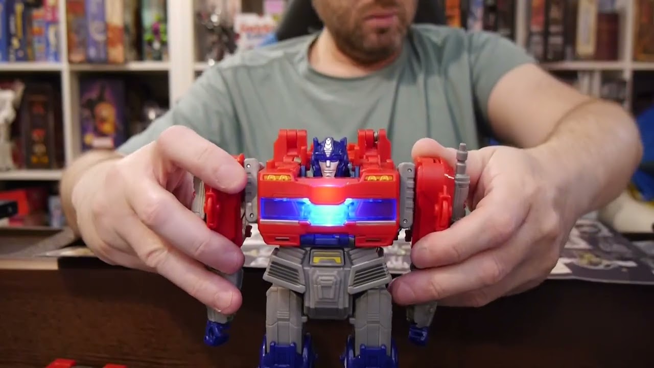 Figura Transformers One Power Flip Optimus Prime (orion Pax) | Cuotas sin interés