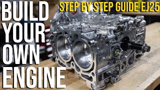 Subaru EJ25 Engine Build Tutorial  Step by Step Guide