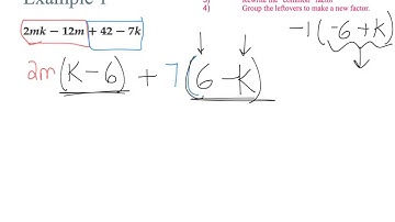 009_ Factoring by Grouping with Inverses