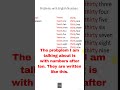 You read and write numbers incorrectly #englishnumbers #numbers #maths