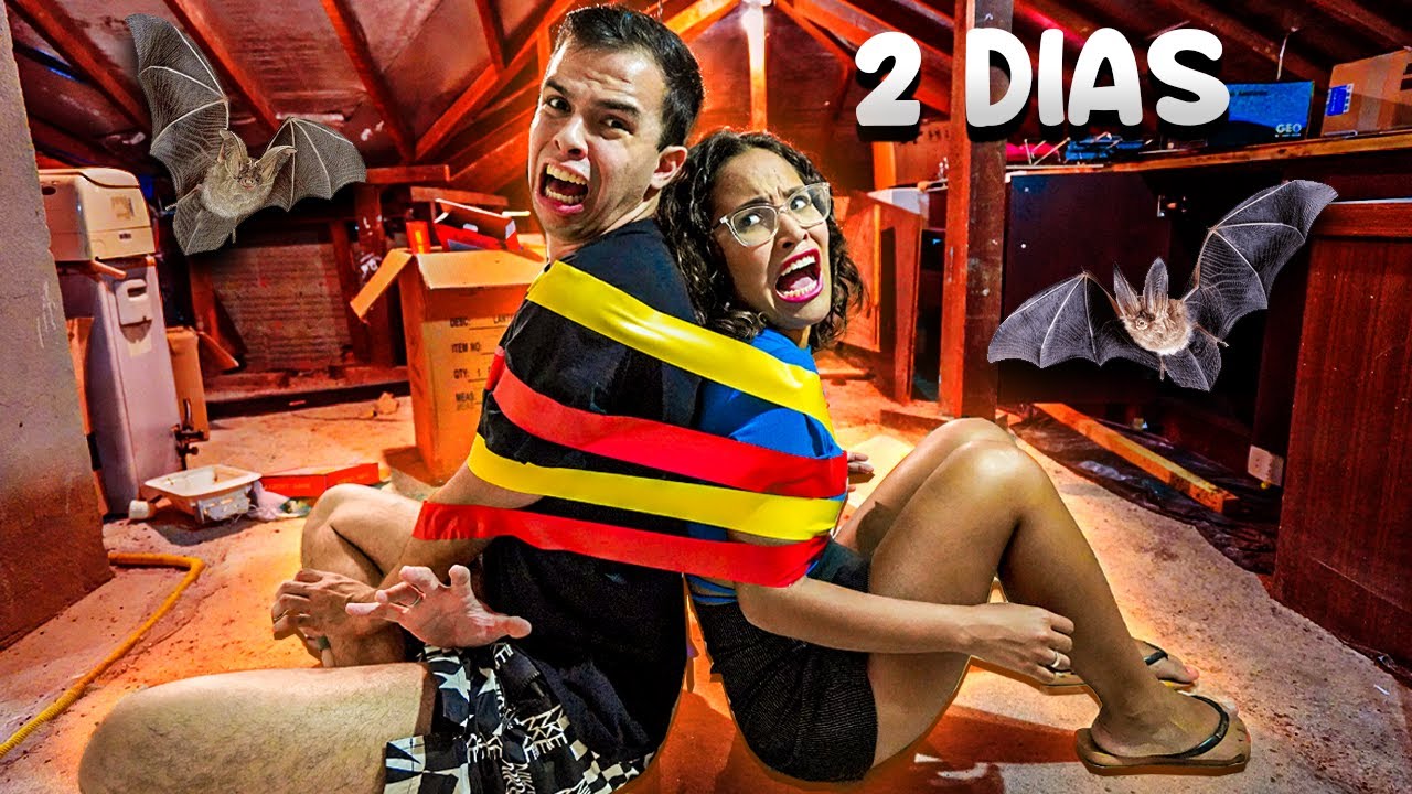 O PRIMEIRO A SAIR DO SÓTÃO BIZARRO VENCE! - ATERRORIZANTE!