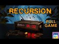 Recursion full game walkthrough  iosandroid gameplay by glitch games