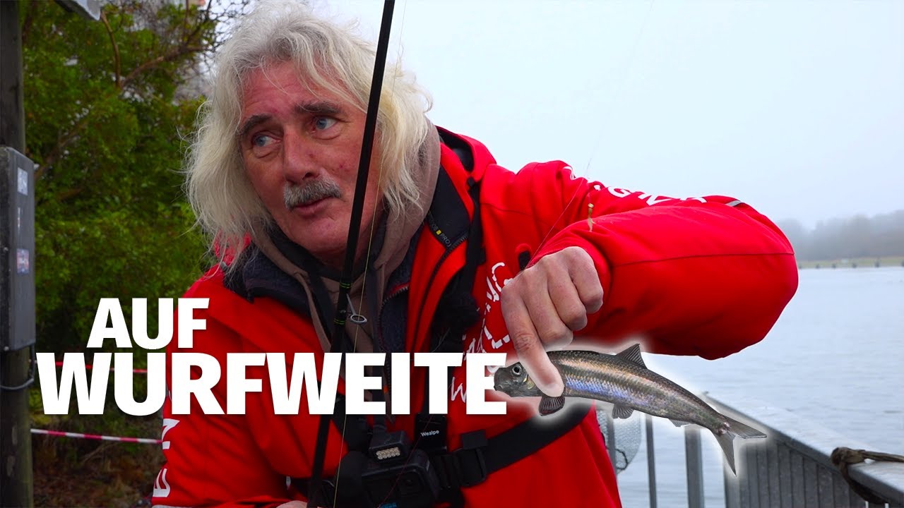 MAT(SCH)JES am KANAL HERINGSANGELN mit JÖRG OVENS 'Fang mal was
