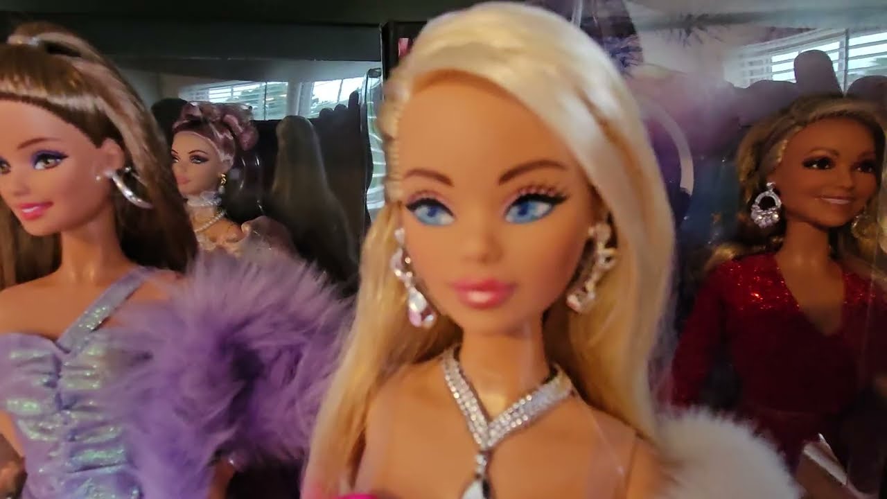 Part 1 of my doll collection tour!! Barbies, rainbow high, lol, ILY, and more!