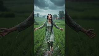 🌧️ Pehli Baarish Da Intezaar... ❤️ Punjabi rain Story #Shorts #YTShorts
