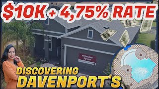 🚨Discovering Davenport's PROS & CONS plus 4,75% RATE and $10,000 in a Brand NEW HOME😱