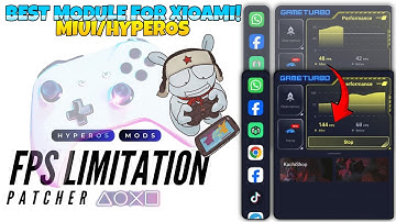 BEST MODULE FOR XIAOMI - MIUI/Hyper OS | FPS Limitations Patcher | Unlock Max FPS & Remove FPS Limit