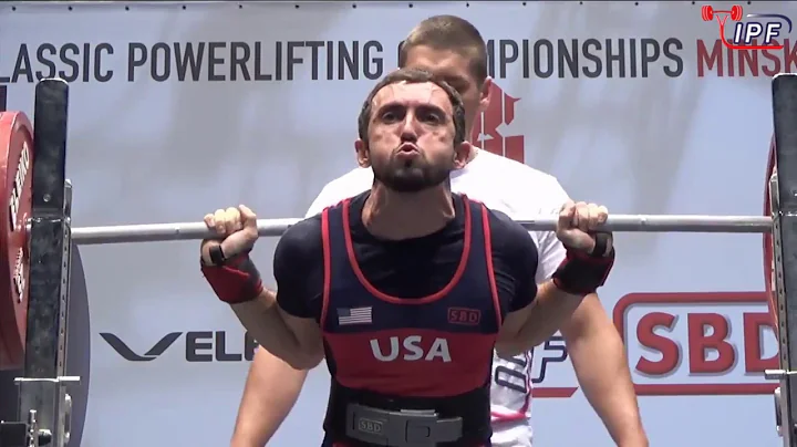 William Tenerelli - 560kg 4th Place 59kg - IPF Wor...