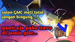 cara ganti ac metic pake travo power ampli gmc