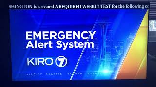 EAS Capture #216 - KIRO-TV Required Weekly Test