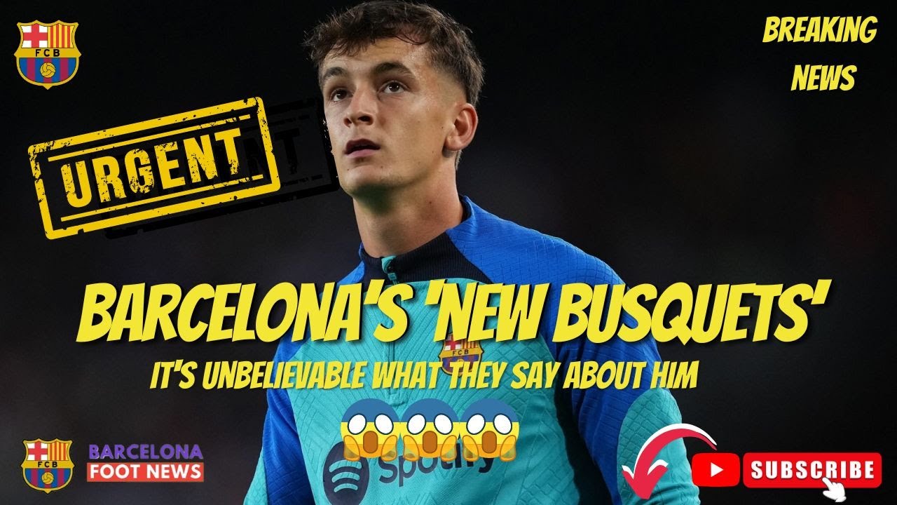 🔥 Barcelona’s ‘new Busquets’ scouted by Lazio, an important La Liga
