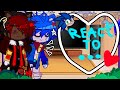 Sonic and friends react to... /gacha club reaction/Sonadow/my Au/Read description/