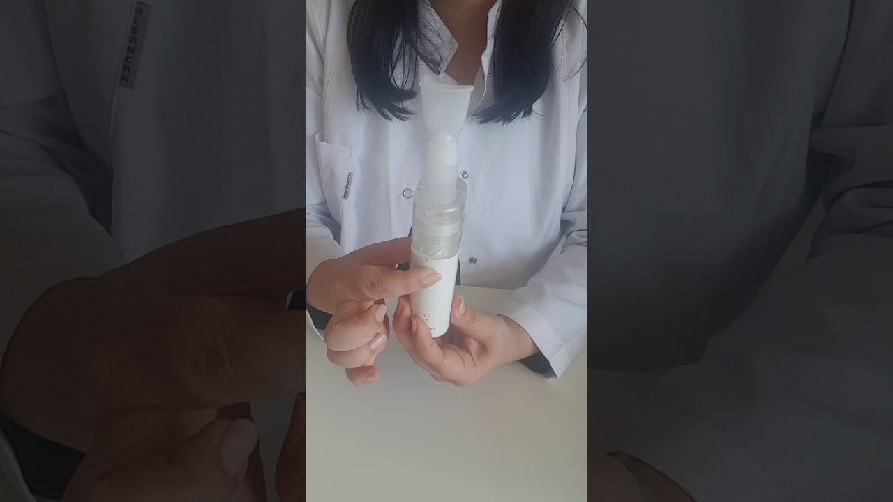 Omron U100 cihazı ile Ventavis kullanımı