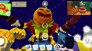 Dark Riddle Update 11.0.0 | gameplay Dark Riddle ( Mod Skin PUMPKIN HEAD Part 14 )