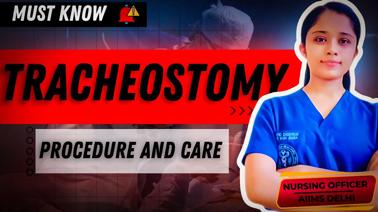 Tracheostomy procedures & care simple explanation  #tracheostomy #nursingexam #norcet 