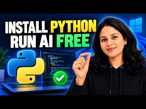 How to Install Python on Windows 11 (2026) – Run Your First AI Code FREE