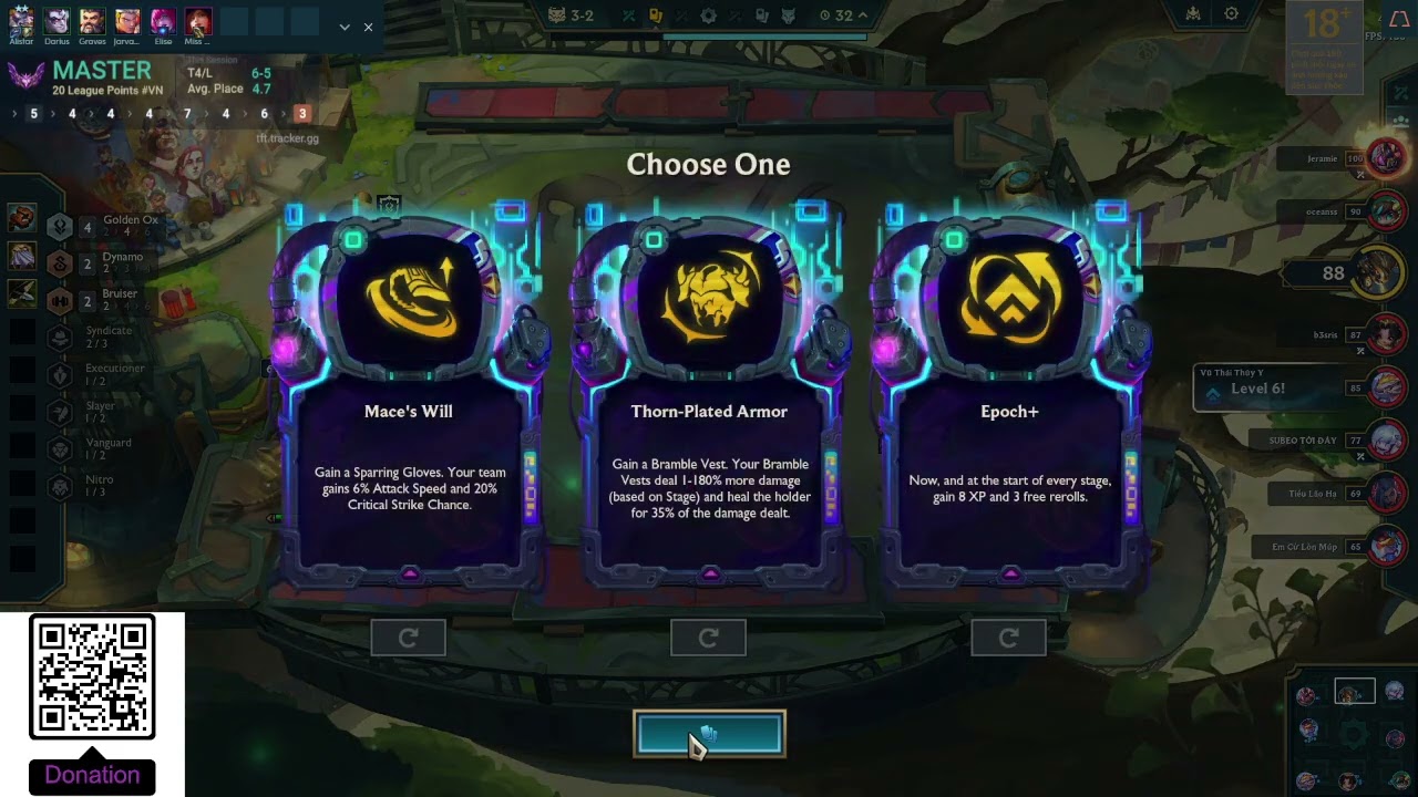 Best 6 Golden OX comp - TFT Challenger SET 14