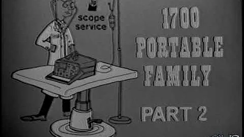 Oscilloscope 1970 Hewlett-Packard.