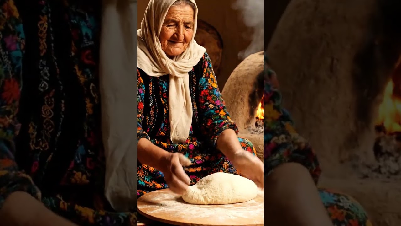 Grandma’s Secret Bread Recipe 🍞 | Iranian Village Life & Clay Oven Magic 🔥
