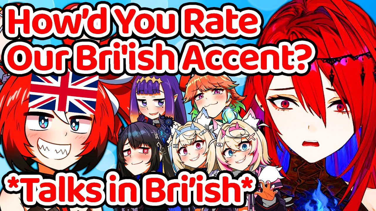 Hololive EN doing their British Introduction is very hilarious 【Hololive】