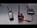 Demo of an aioc allinonecable usb radio interface with allstar asl stm32 cm108 emulation